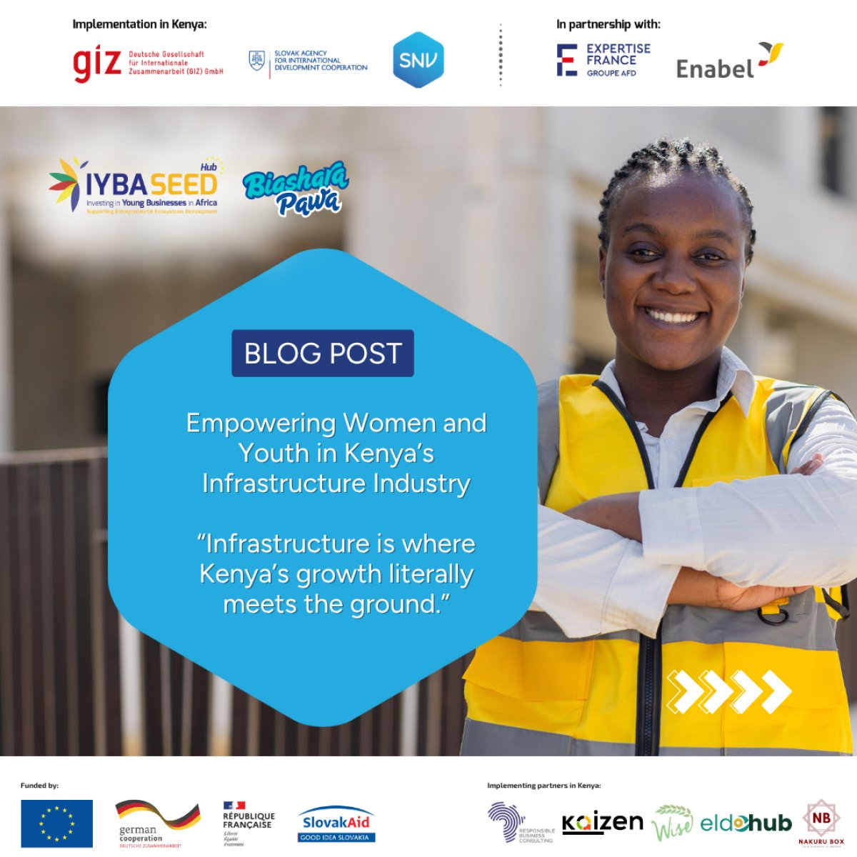 Expanding the Space for Women and Youth Entrepreneurs in Kenya’s   Infrastructure Industry