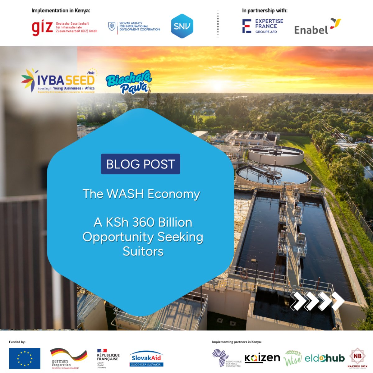 The WASH economy- A Ksh. 360 billion opportunity seeking suitors
